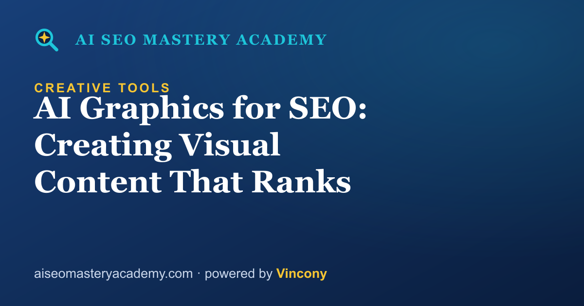 AI Graphics for SEO: Creating Visual Content That Ranks — AI SEO Mastery Academy